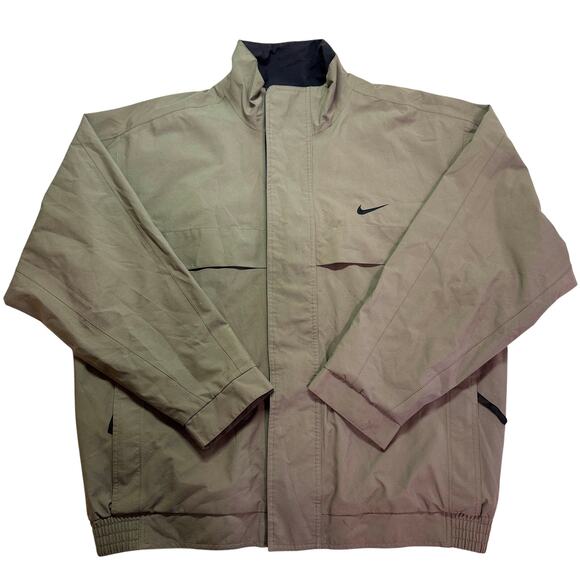 Nike Other - Vintage Nike Fit Jacket Men Large Alpha Project Golf Full Zip Snap 90s Street